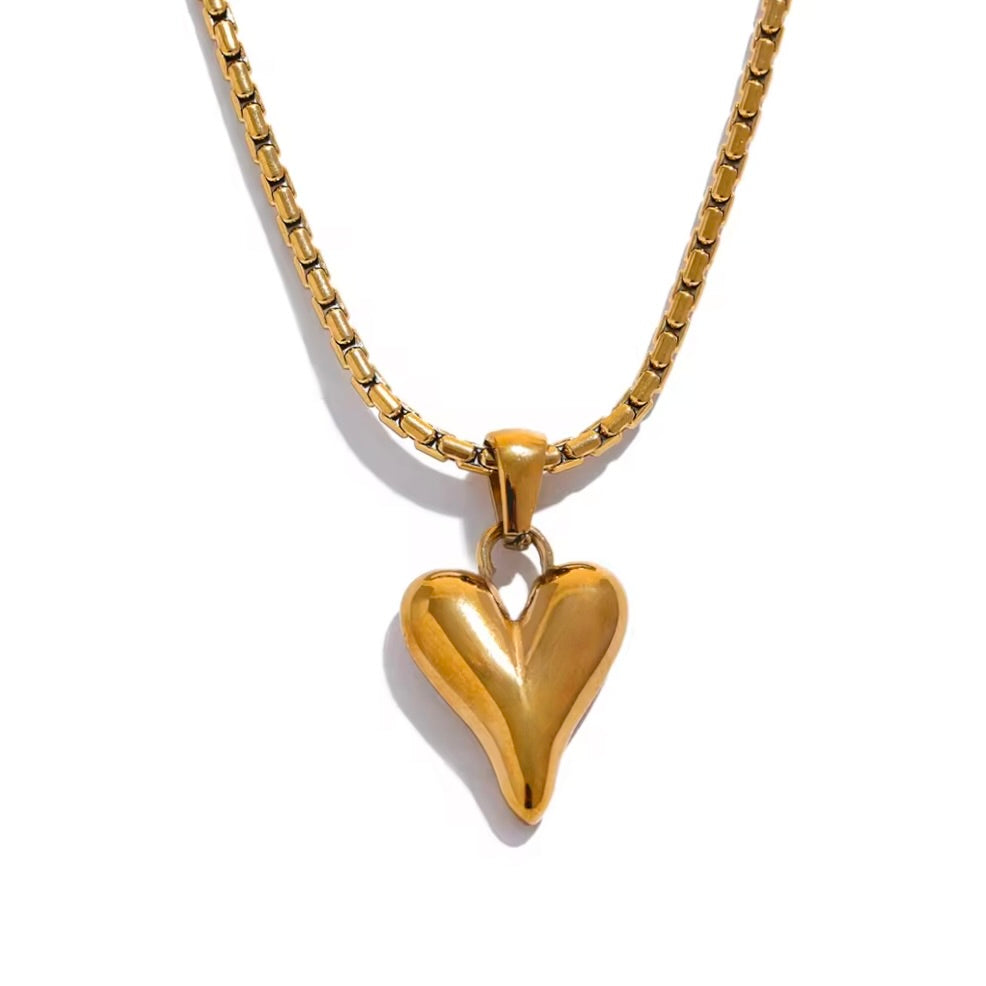 Gold Heart Necklace